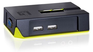 LevelOne ViewCon KVM-0222 - KVM-Switch - 2 x KVM port(s) von LumaTech
