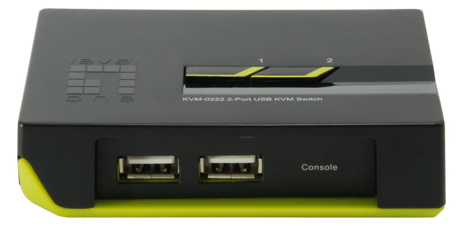 LevelOne ViewCon KVM-0222 - KVM-Switch - 2 x KVM port(s), Ansicht 3