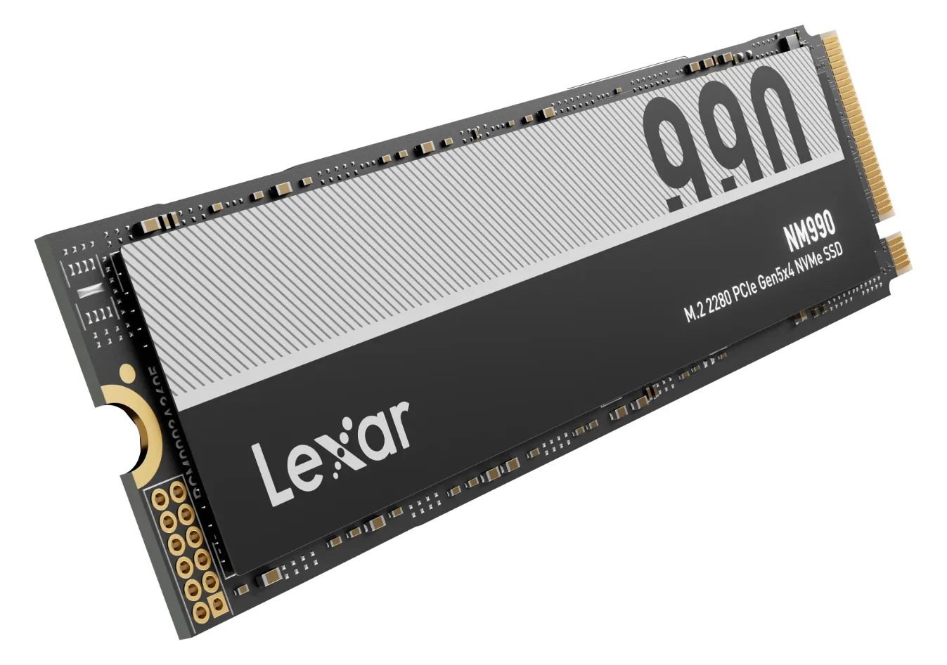 Lexar NM990 - SSD - 1 TB - intern - M.2 2280 - PCI Express 5.0 x4 (NVMe), Ansicht 2