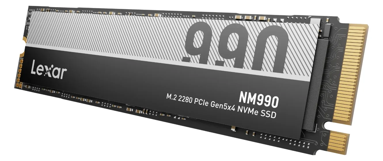 Lexar NM990 - SSD - 1 TB - intern - M.2 2280 - PCI Express 5.0 x4 (NVMe), Ansicht 4