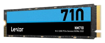 Lexar SSD M.2 1TB NM710 PCIe Gen4x4 NVMe - Solid State Disk - NVMe, Ansicht 2