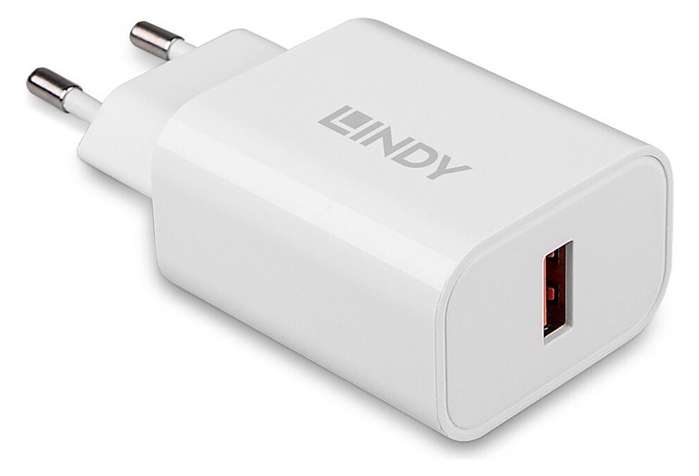 Lindy Netzteil - 18 Watt - 3 A (USB) - weiß
