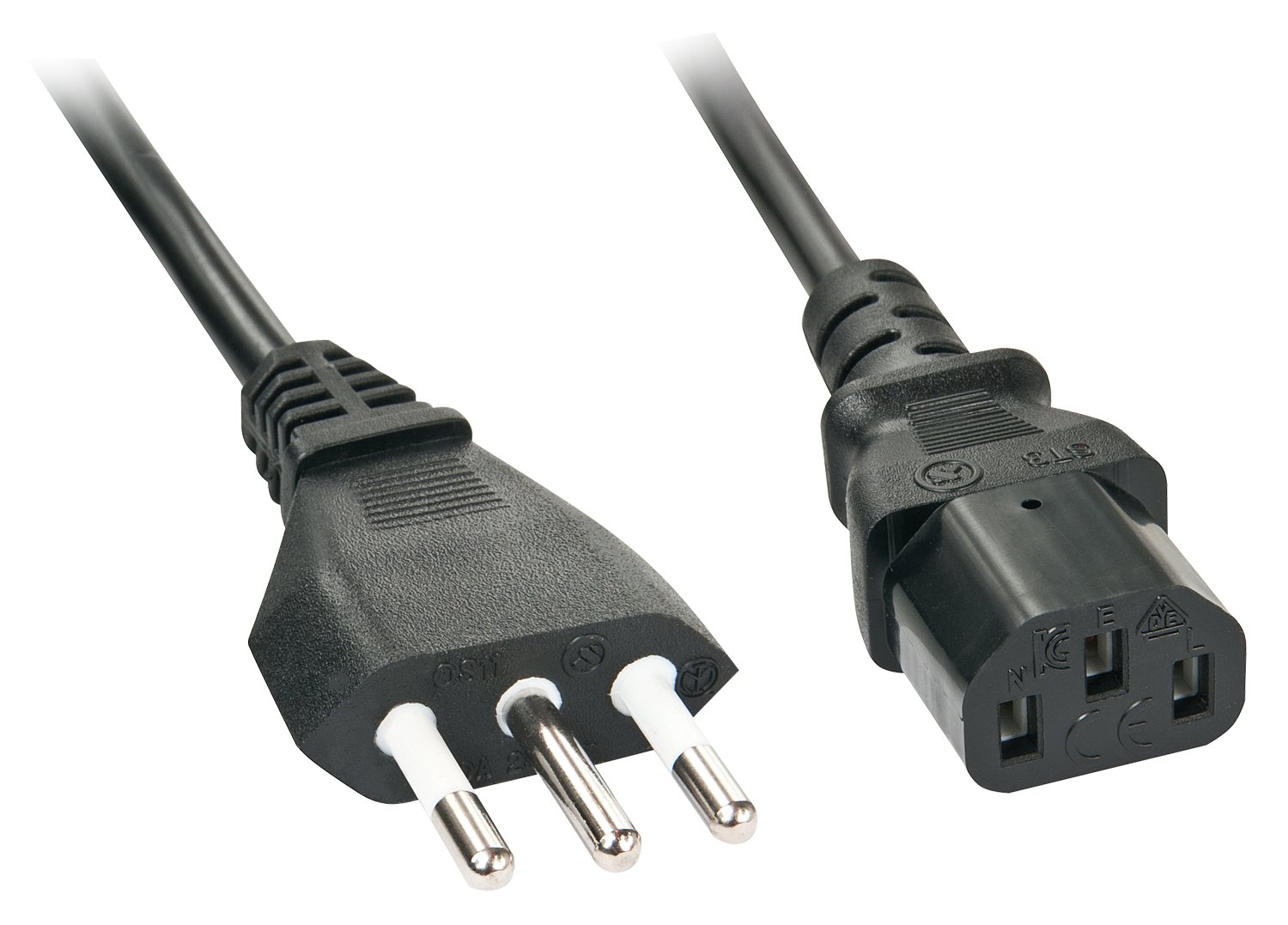 Lindy Stromkabel - CEI 23-50 (M) bis IEC 60320 C13