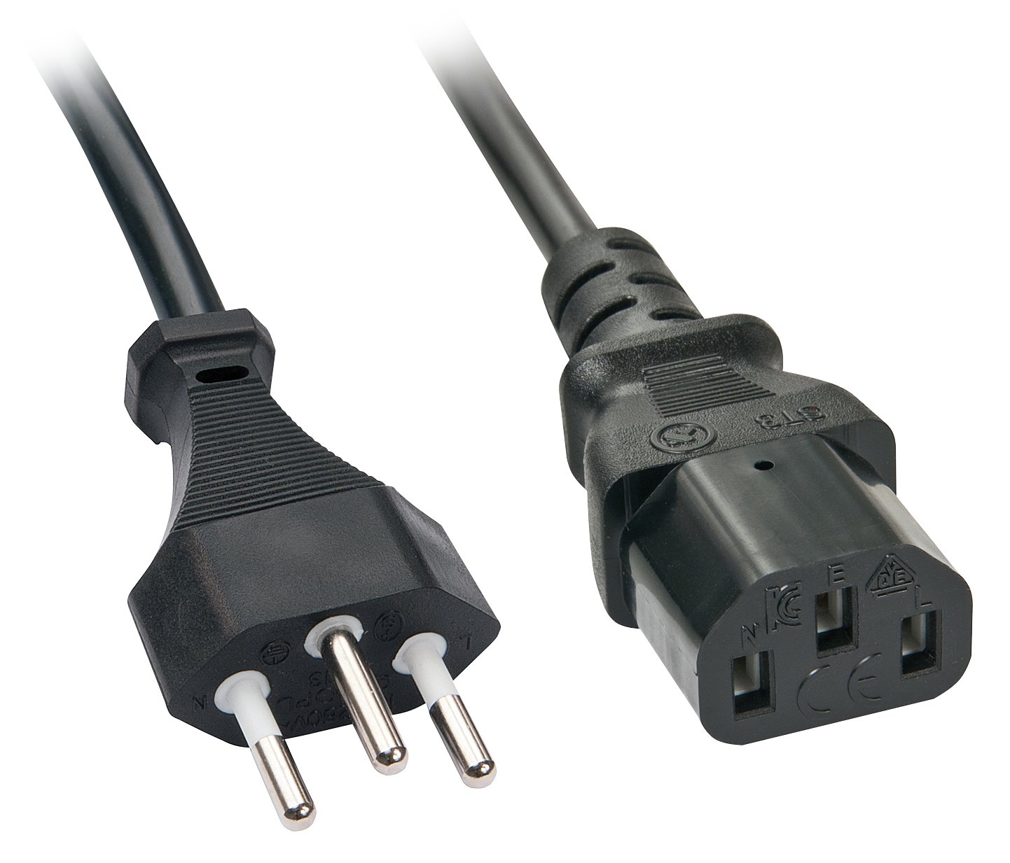 Lindy Stromkabel - SEV 1011 (M) bis IEC 60320 C13
