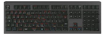 Logickeyboard LKB-OSX-A2M-DE - Kabelgebunden - USB - Scherenschalter - LED - Schwarz - TL: Deutsch, QWERTZ von LumaTech