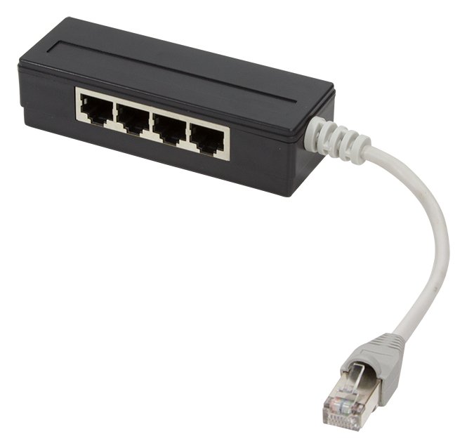 LogiLink Netzwerk-Splitter - RJ-45 (W) bis RJ-45 (M) von LumaTech