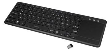 LogiLink Tastatur - mit Touchpad - kabellos - TL: Deutsch, QWERTZ von LumaTech