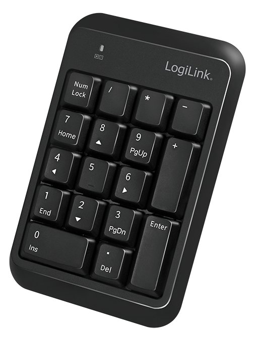 LogiLink Tastenfeld - kabellos - Bluetooth 5.1