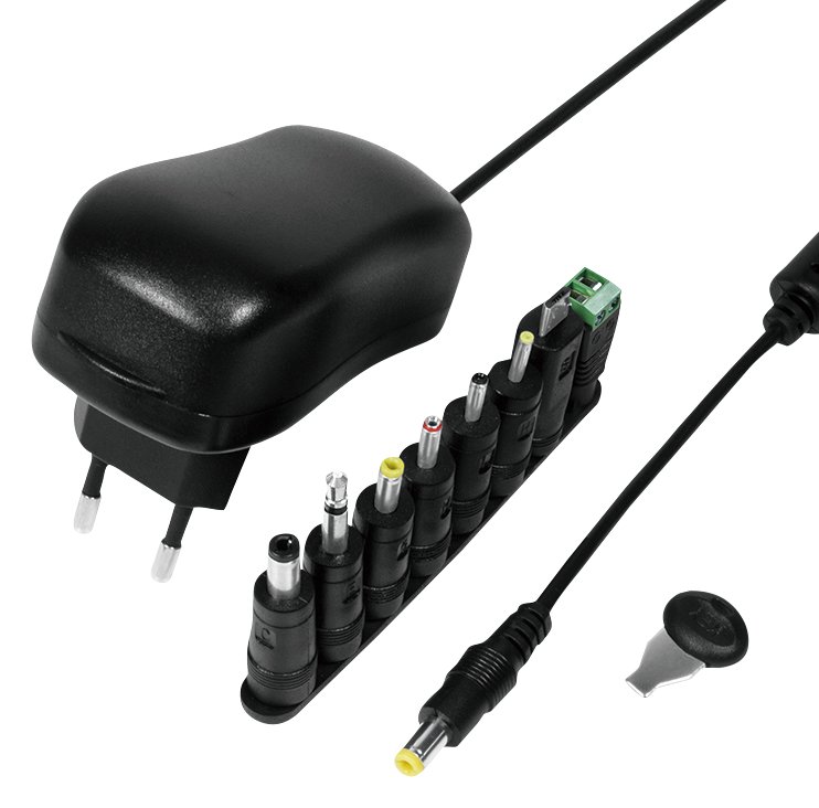 LogiLink Universal - Netzteil - 12 Watt - 1 A