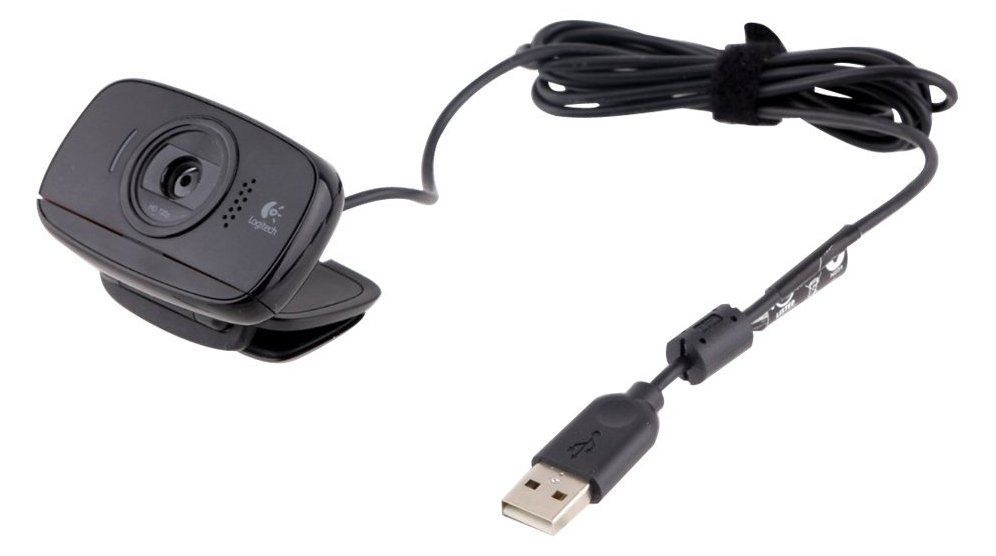 Logitech 960-000585 - 1280 x 720 Pixel - 5 MP - USB - Schwarz - MacOS - Android