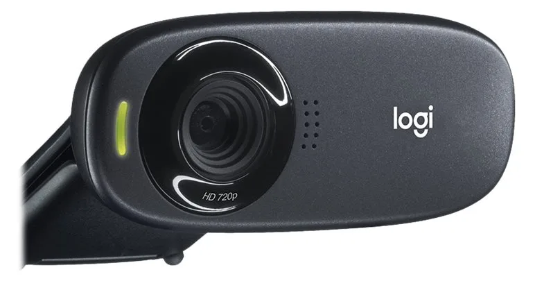 Logitech 960-000585 - 1280 x 720 Pixel - 5 MP - USB - Schwarz - MacOS - Android, Ansicht 4