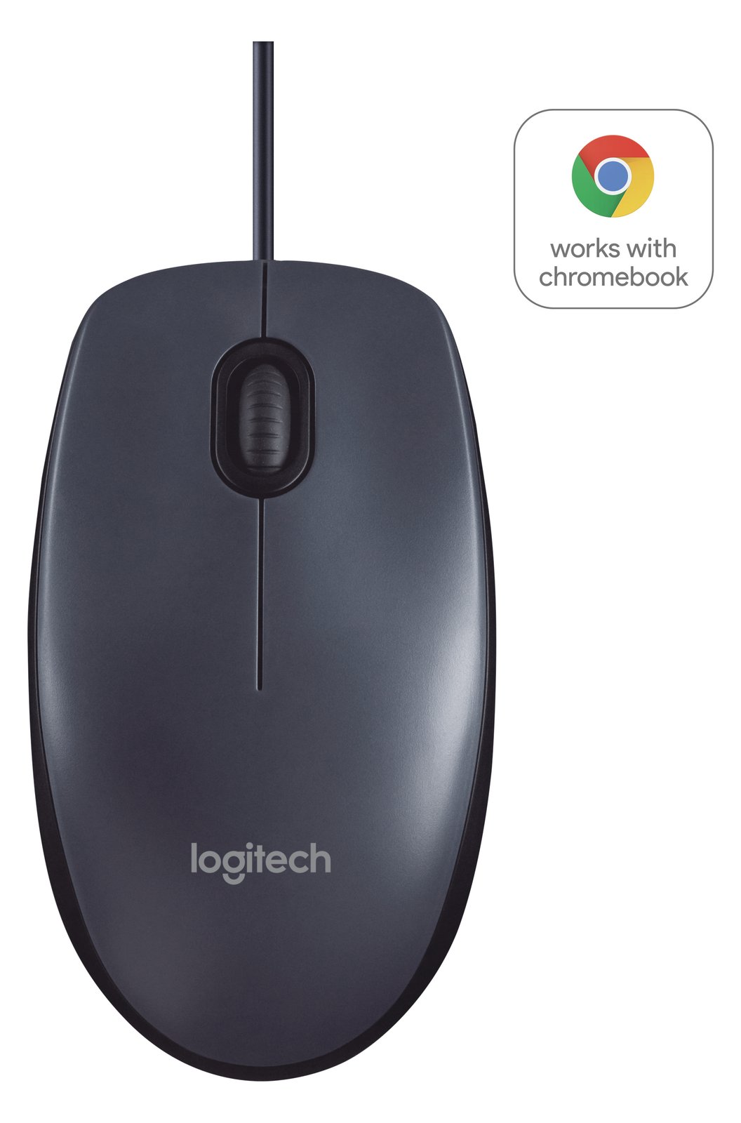Logitech B100 - Maus - rechts- und linkshändig