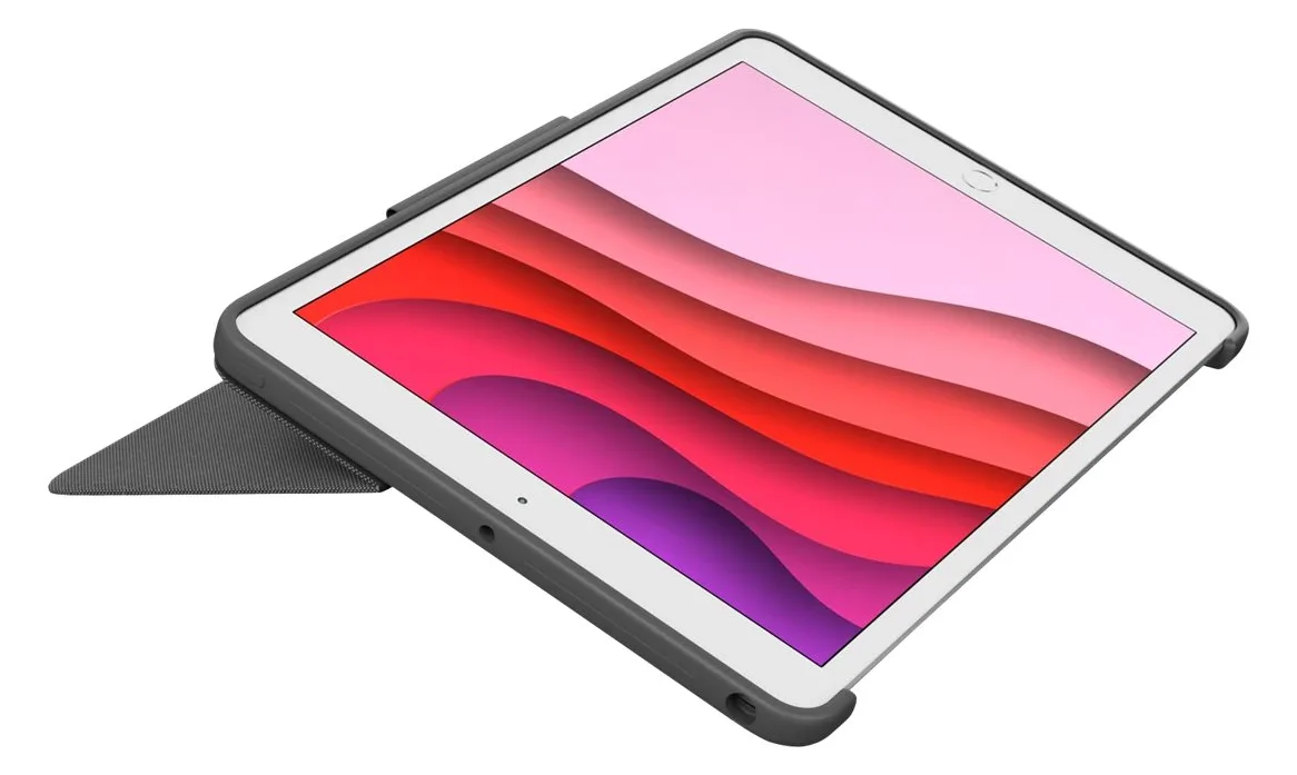 Logitech Combo Touch - Tastatur und Foliohülle - TL: Schweiz, QWERTZ, Ansicht 3