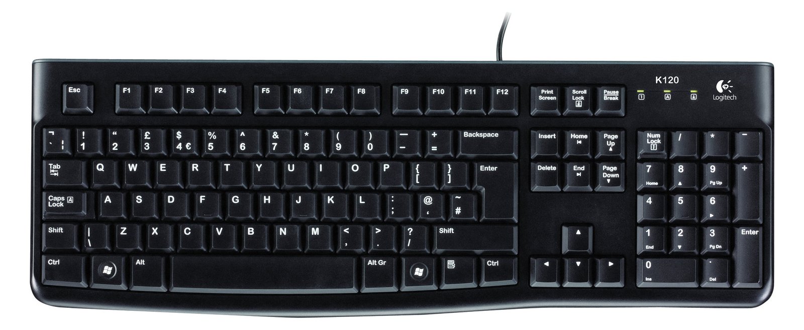 Logitech Desktop MK120 - Tastatur-und-Maus-Set - TL: CZ/SK, QWERTY
