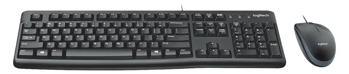 Logitech Desktop MK120 - Tastatur-und-Maus-Set - TL: EU, QWERTY, Ansicht 5