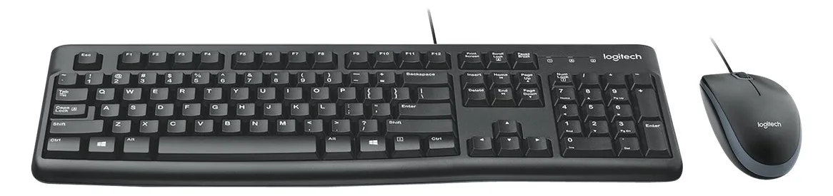 Logitech Desktop MK120 - Tastatur-und-Maus-Set - TL: Französisch, AZERTY, Ansicht 4