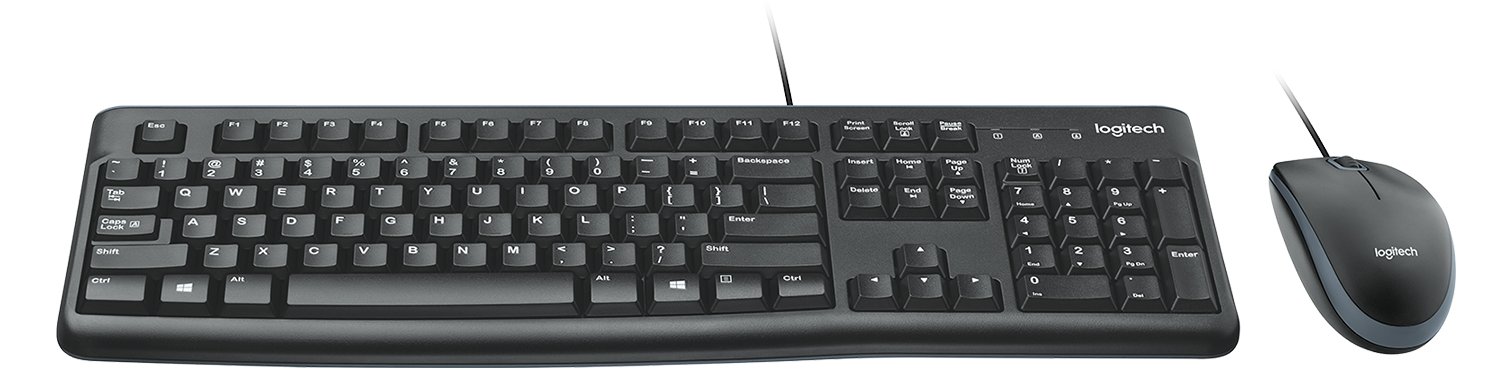 Logitech Desktop MK120 - Tastatur-und-Maus-Set - TL: Schweiz, QWERTZ