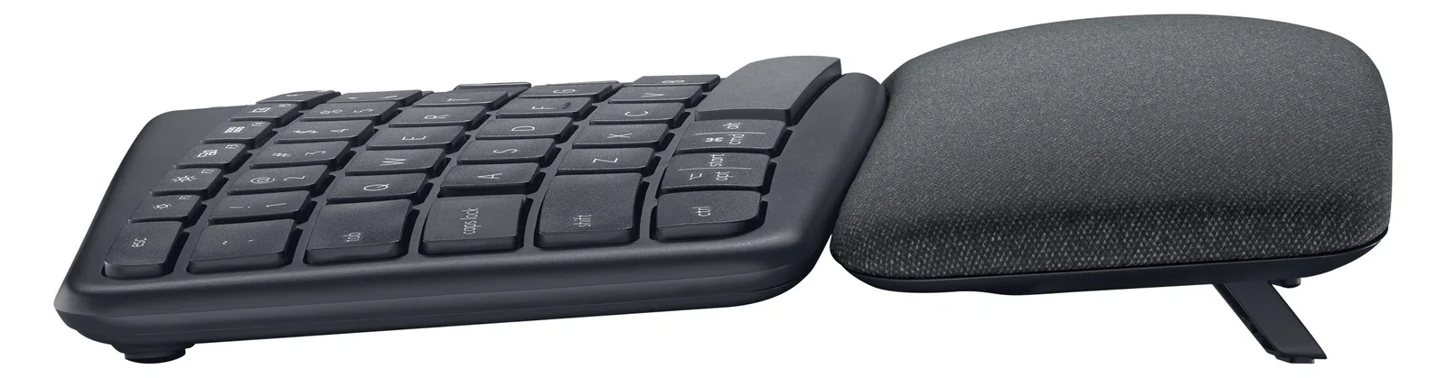 Logitech ERGO K860 - Tastatur - kabellos - 2.4 GHz, Bluetooth 5.0 - TL: Nordisch, QWERTY, Ansicht 3