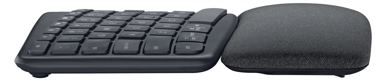 Logitech ERGO K860 - Tastatur - kabellos - 2.4 GHz, Bluetooth 5.0 - TL: Nordisch, QWERTY, Ansicht 4