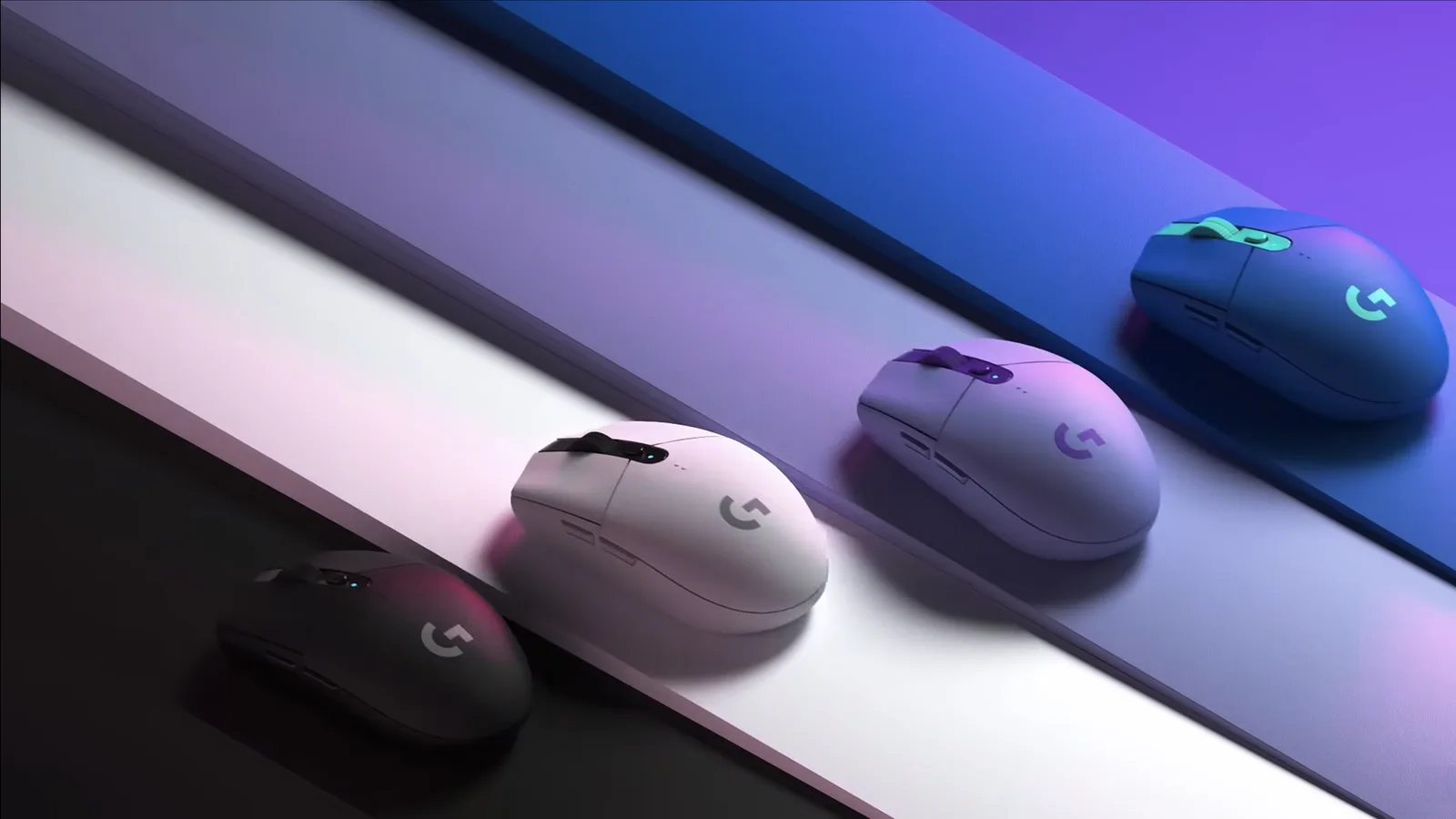 Logitech G G305 - Maus - optisch - 6 Tasten - kabellos - 2.4 GHz - kabelloser Empfänger (USB), Ansicht 2