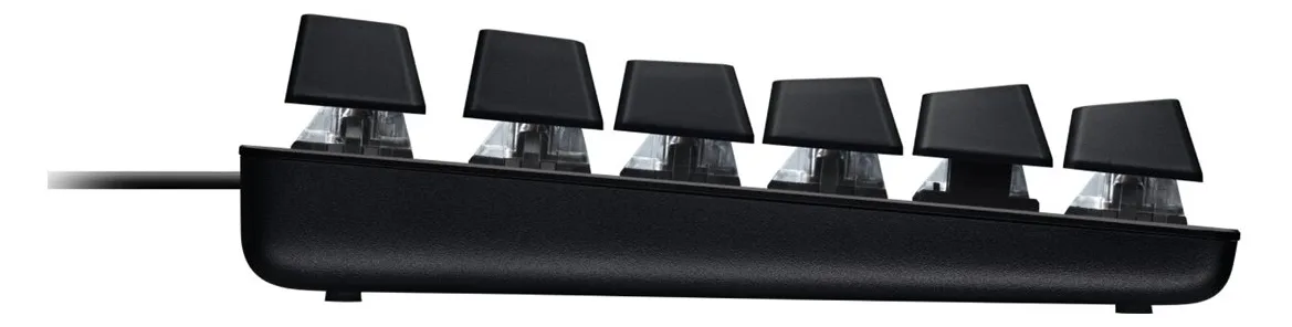 Logitech G G413 TKL SE - Tenkeyless (80 - 87 %) - USB - Mechanischer Switch - LED - Schwarz - TL: Belgisch, AZERTY, Ansicht 3