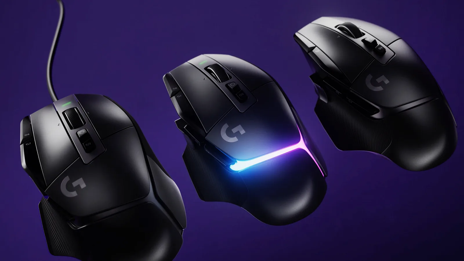 Logitech G G502 X - Maus - optisch - kabelgebunden - schwarz, Ansicht 2