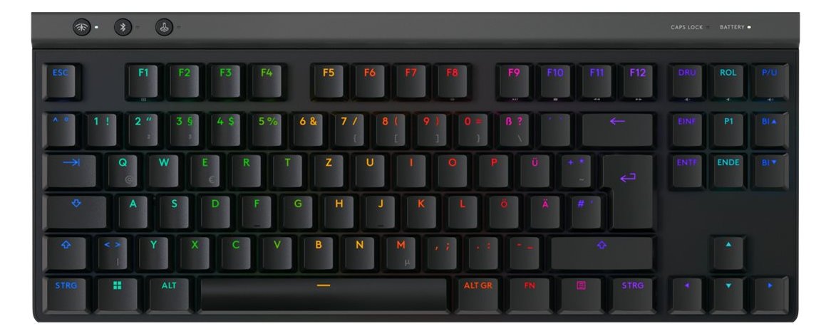 Logitech G G515 - Tastatur - LIGHTSPEED - TKL - TL: Deutsch, QWERTZ