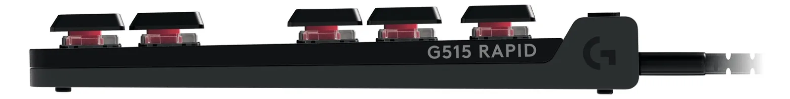 Logitech G G515 RAPID - Tastatur - low profile, analog - TL: US, QWERTY, Ansicht 2