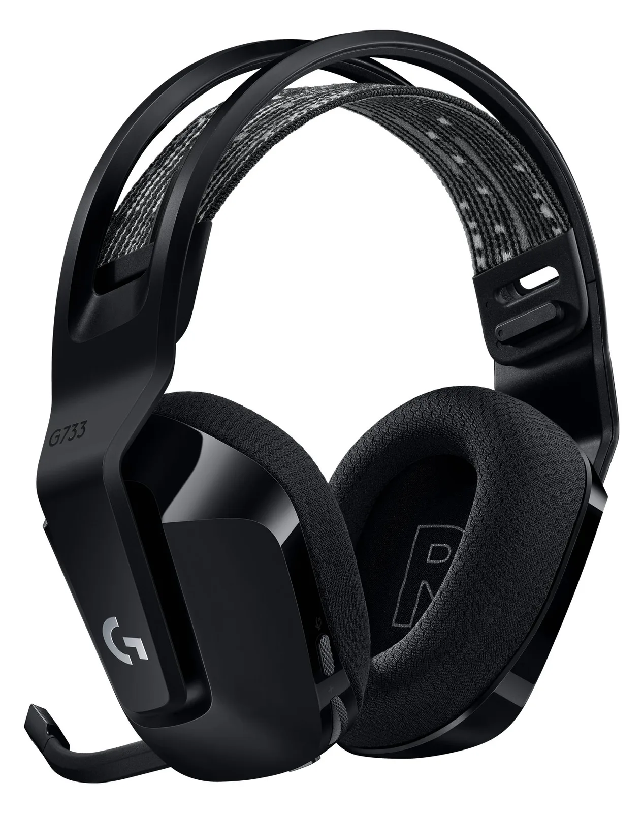 Logitech G G733 LIGHTSPEED Wireless RGB Gaming Headset - Schwarz, Ansicht 4