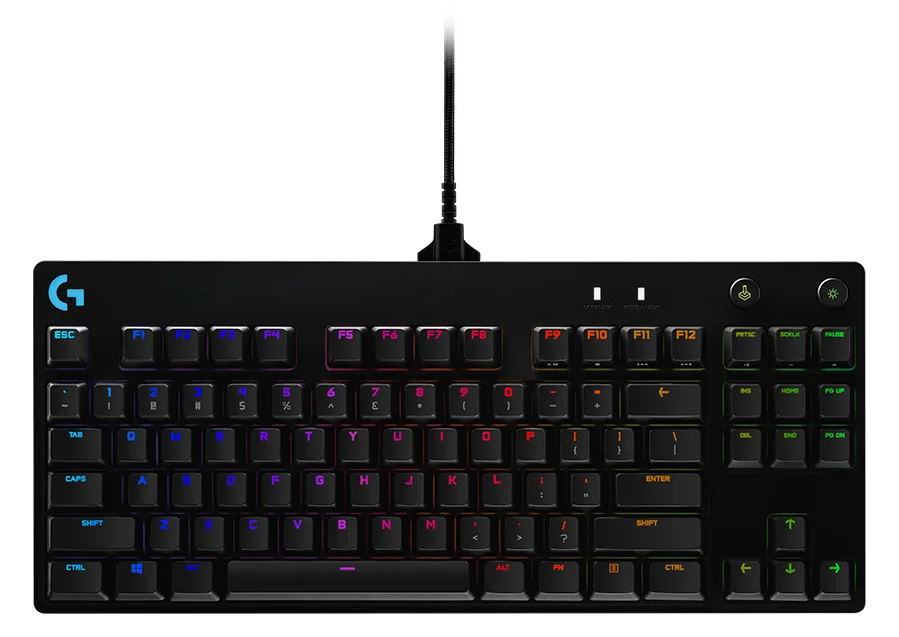Logitech G Pro Mechanical Gaming Keyboard - Tastatur - TL: Deutsch, QWERTZ, Ansicht 2
