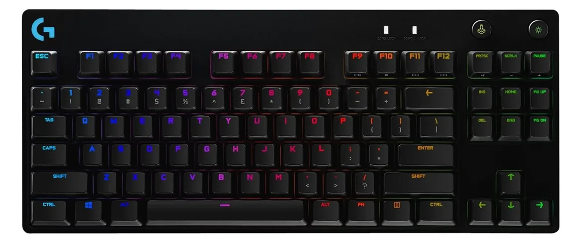 Logitech G Pro Mechanical Gaming Keyboard - Tastatur - TL: Deutsch, QWERTZ, Ansicht 3