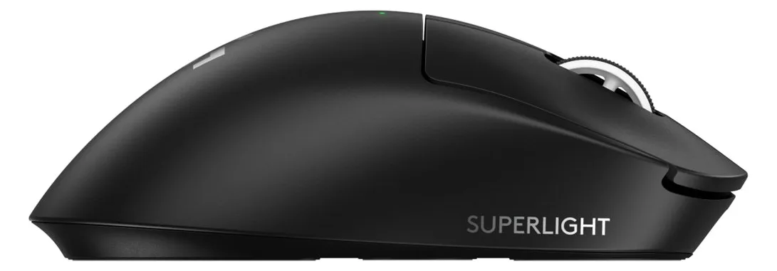 Logitech G PRO X SUPERLIGHT 2 DEX - Maus - ergonomisch - Für Rechtshänder - optisch - 5 Tasten - USB - Schwarz, Ansicht 5