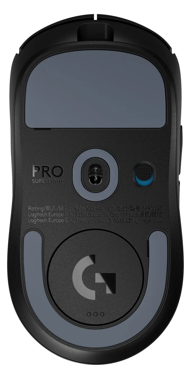 Logitech G PRO X SUPERLIGHT 2 SE - Maus - Gaming - Schwarz, Ansicht 3