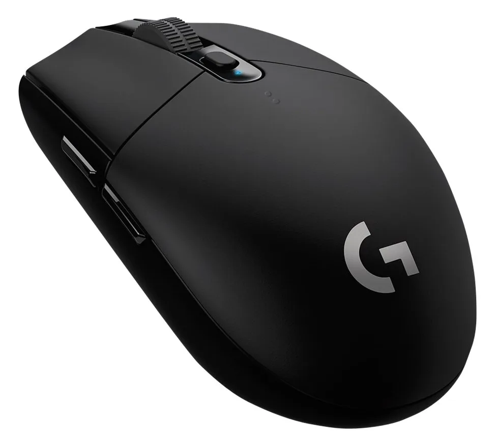 Logitech G305 - Maus - optisch - 6 Tasten - kabellos - LIGHTSPEED - kabelloser Empfänger (USB) - schwarz, Ansicht 5