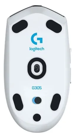 Logitech G305 - Maus - optisch - 6 Tasten - kabellos - LIGHTSPEED - kabelloser Empfänger (USB) - weiß, Ansicht 2