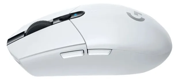 Logitech G305 - Maus - optisch - 6 Tasten - kabellos - LIGHTSPEED - kabelloser Empfänger (USB) - weiß, Ansicht 4