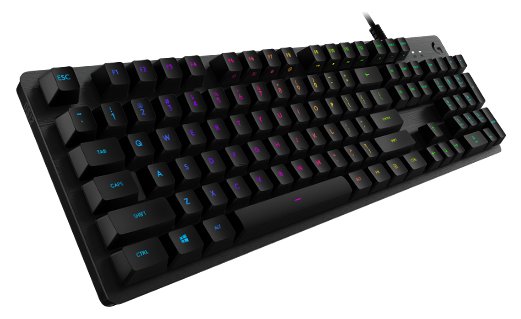 Logitech Gaming G512 - Tastatur - Hintergrundbeleuchtung - TL: US, QWERTY