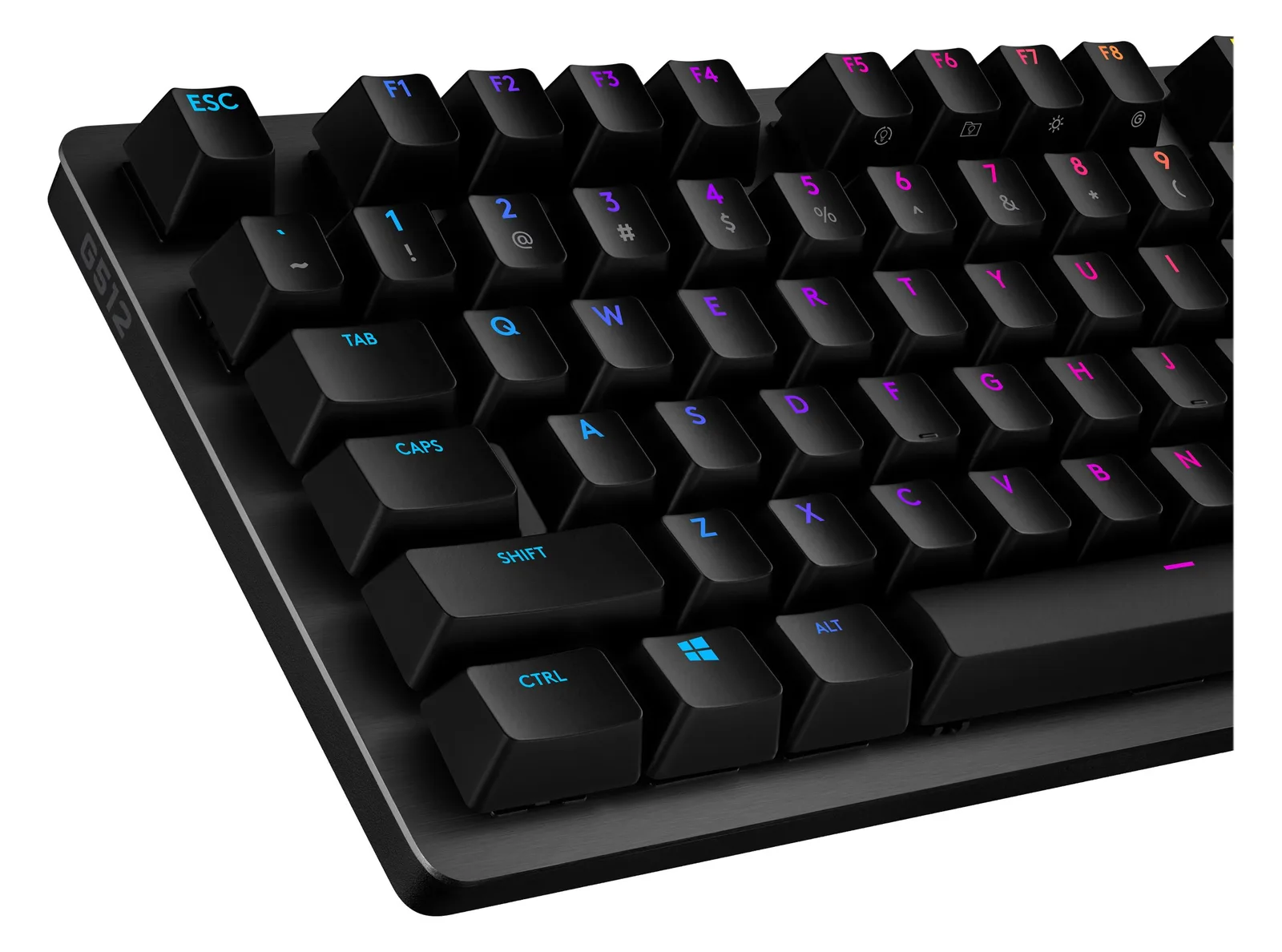 Logitech Gaming G512 - Tastatur - Hintergrundbeleuchtung - TL: US, QWERTY, Ansicht 3