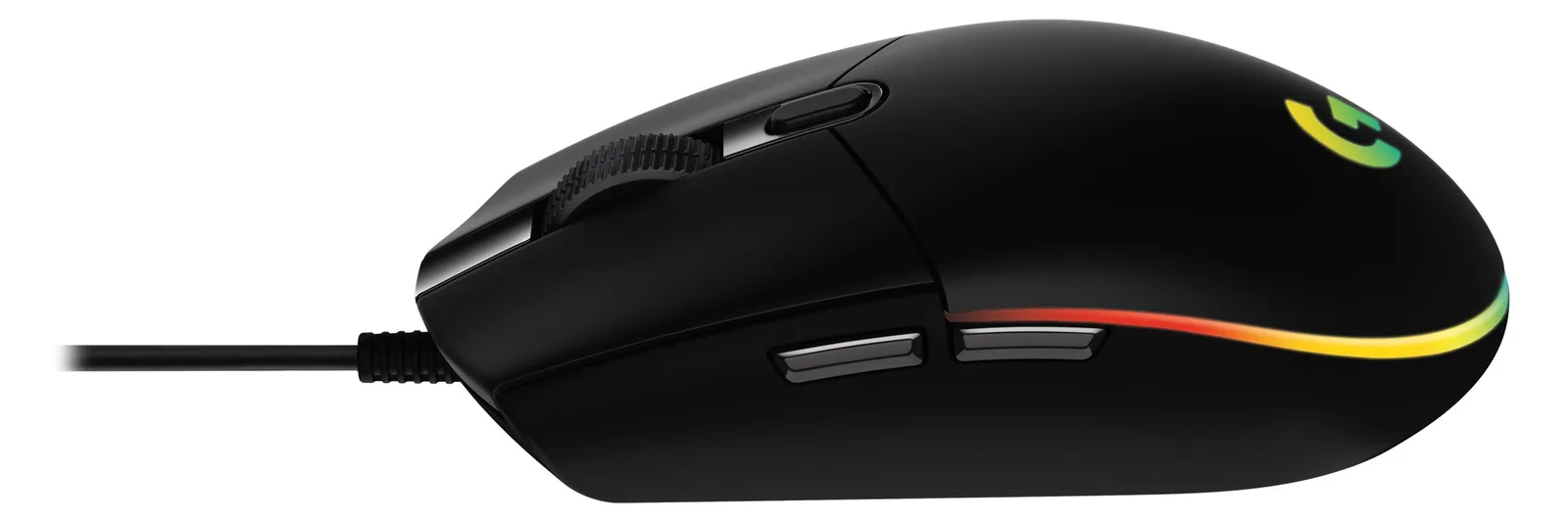 Logitech Gaming Mouse G203 LIGHTSYNC - Maus - optisch - Schwarz, Ansicht 3