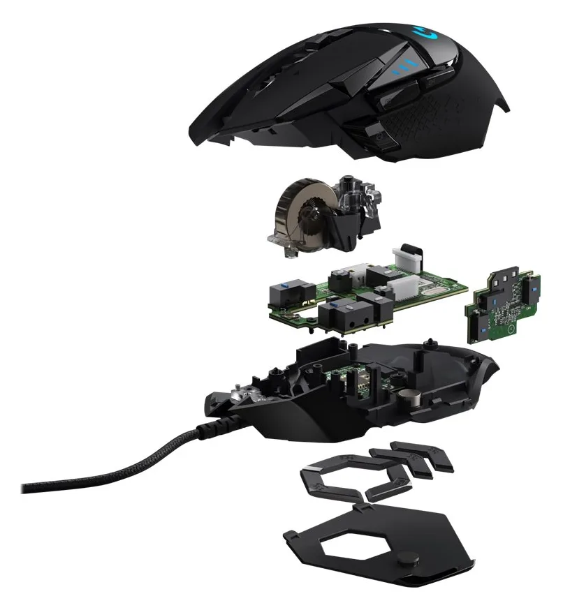 Logitech Gaming Mouse G502 (Hero) - Maus - optisch, Ansicht 5