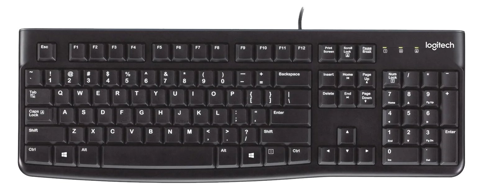 Logitech K120 - Tastatur - USB - TL: Französisch, AZERTY
