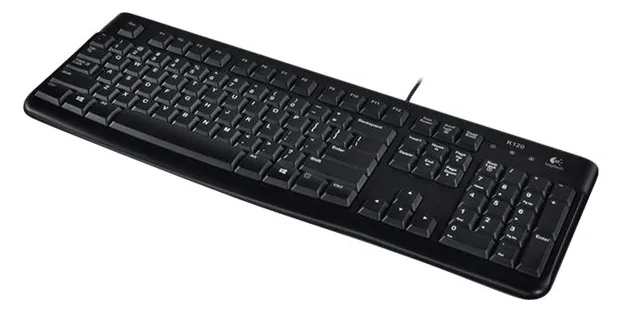 Logitech K120 - Tastatur - USB - TL: Französisch, AZERTY, Ansicht 2