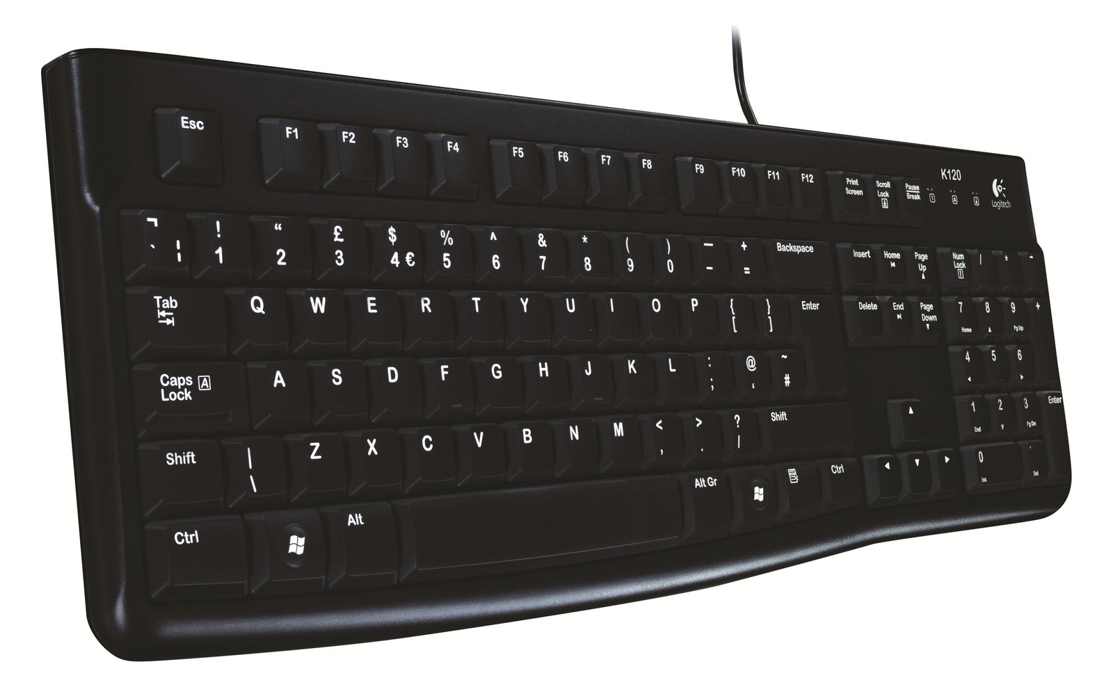 Logitech K120 - Tastatur - USB - TL: Spanisch, QWERTY