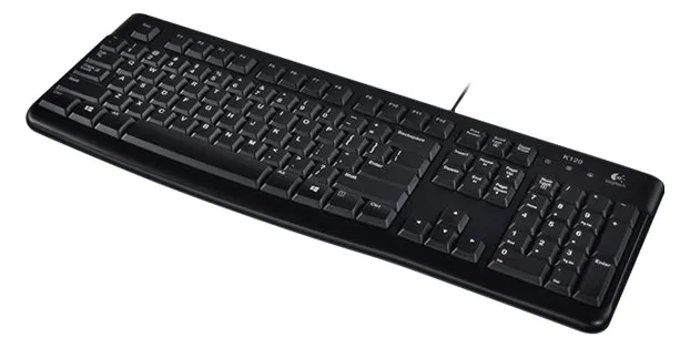 Logitech K120 - Tastatur - USB - TL: Ungarisch, QWERTZ, Ansicht 5