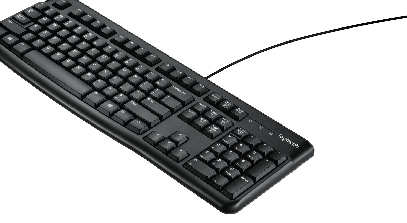Logitech K120 - Tastatur - USB - TL: US, QWERTY