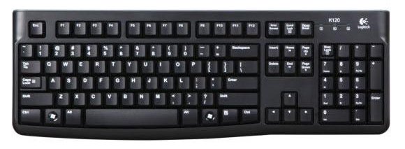 Logitech K120 for Business - Tastatur - USB - TL: Nordisch, QWERTY