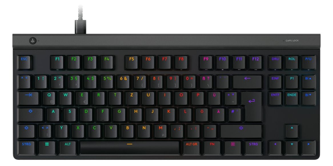 Logitech KB CINDERELLA COR CDM/MIX model EMEA28i-935 BLACK RETAIL USB - TL: Deutsch, QWERTZ