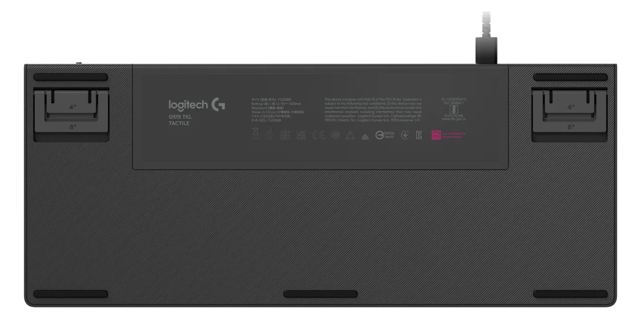 Logitech KB CINDERELLA COR CDM/MIX model EMEA28i-935 BLACK RETAIL USB - TL: Deutsch, QWERTZ, Ansicht 3