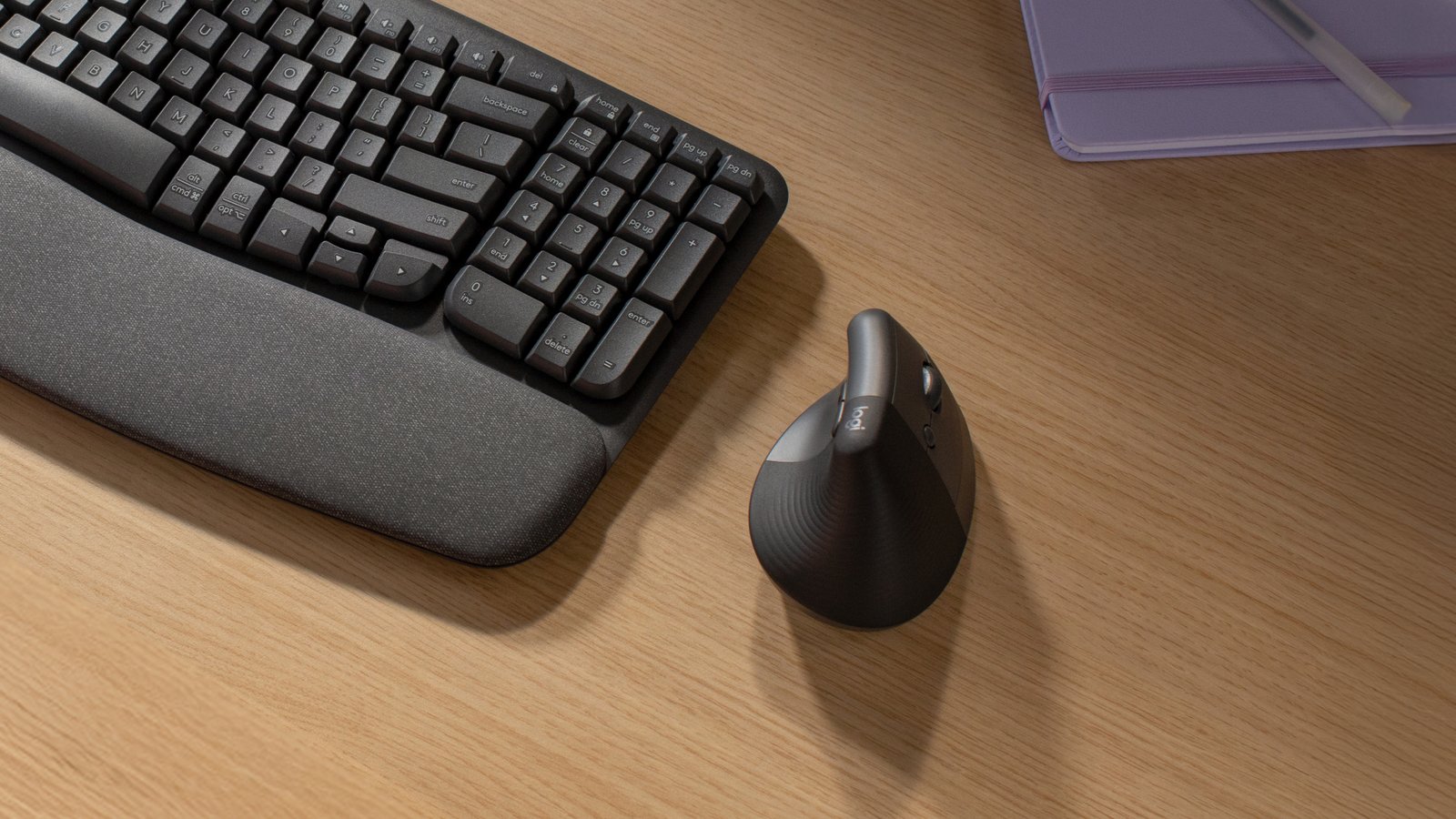 Logitech Lift Vertical Ergonomic Mouse - Vertikale Maus