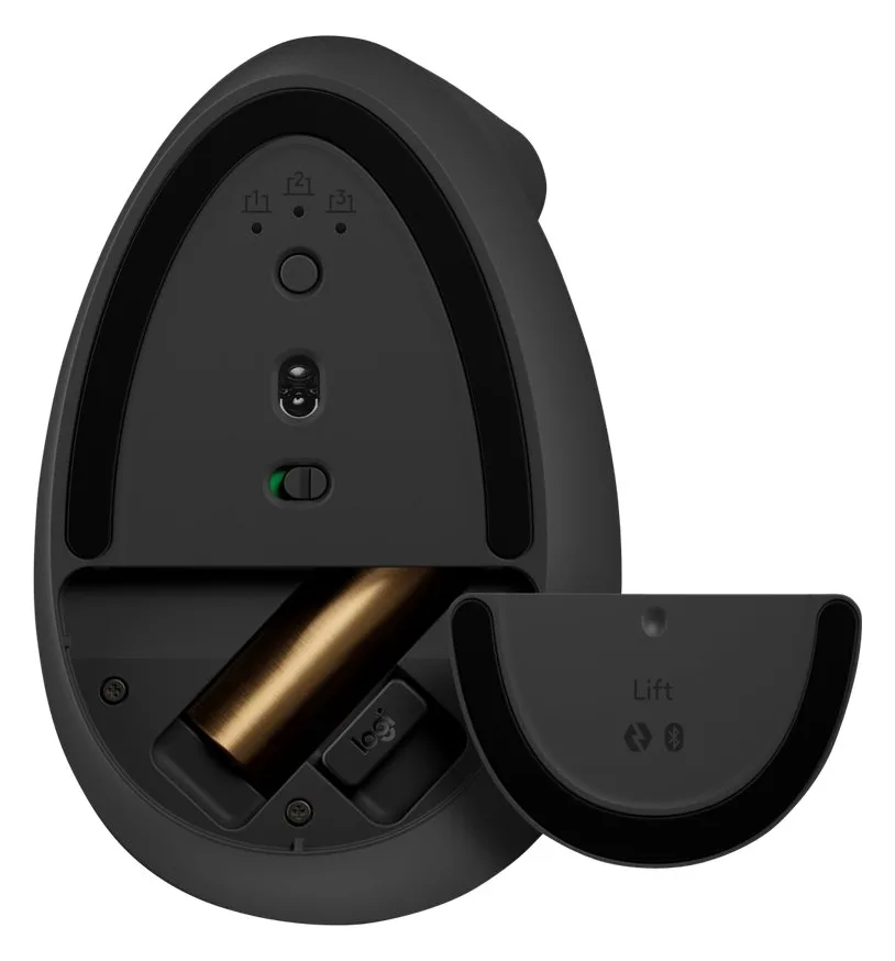 Logitech Lift Vertical Ergonomic Mouse - Vertikale Maus, Ansicht 3